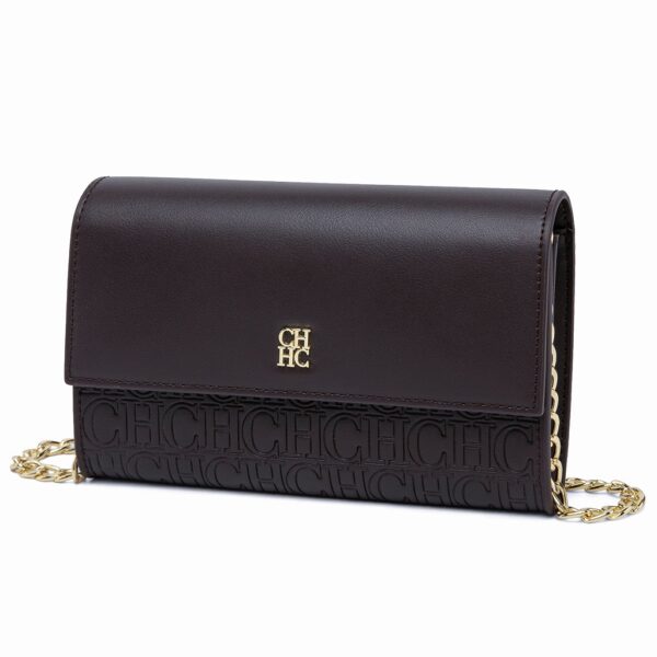 Square Shoulder Bag with Chain Strap