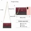 Square Shoulder Bag with Chain Strap
