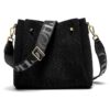 Women's Large Capacity Fly Woven Letter Print Crossbody Bag