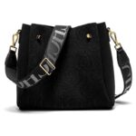Women's Large Capacity Fly Woven Letter Print Crossbody Bag