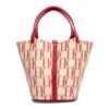 SD007-Red-3 Women's Large Capacity Letter Print Handbag