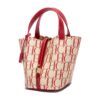 SD007-Red-6 Women's Large Capacity Letter Print Handbag