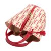 SD007-Red-7 Women's Large Capacity Letter Print Handbag