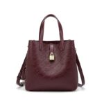 Womens Shoulder Bag With Retro Printed DesignHandbag, Crossbody Bag