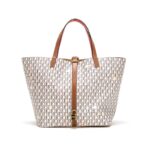 Women's Large Capacity Letter Printed Handbag Commuting Travel Tote Bag