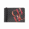 1364_R2_ BLACK1 Envelope‑Style Wristlet Clutch & Large Capacity Pouch