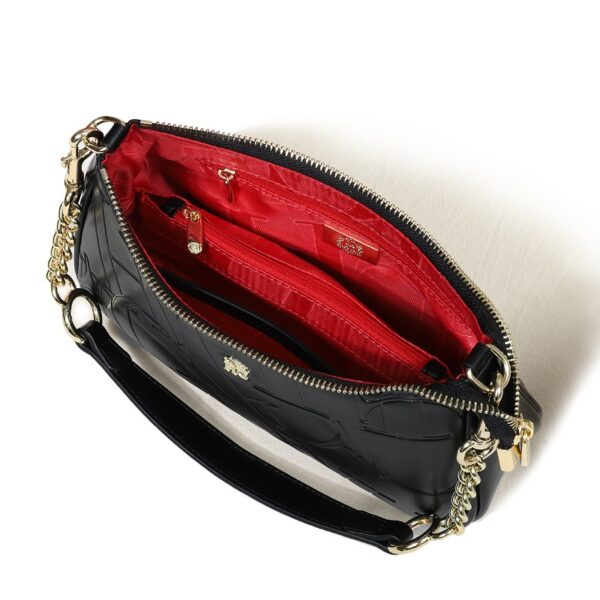 Women's Zipper Crossbody Bag Shoulder Bag Letter Print Handbag