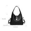 Women's Handbag Underarm Shoulder Bag Letter Print Crossbody Bag