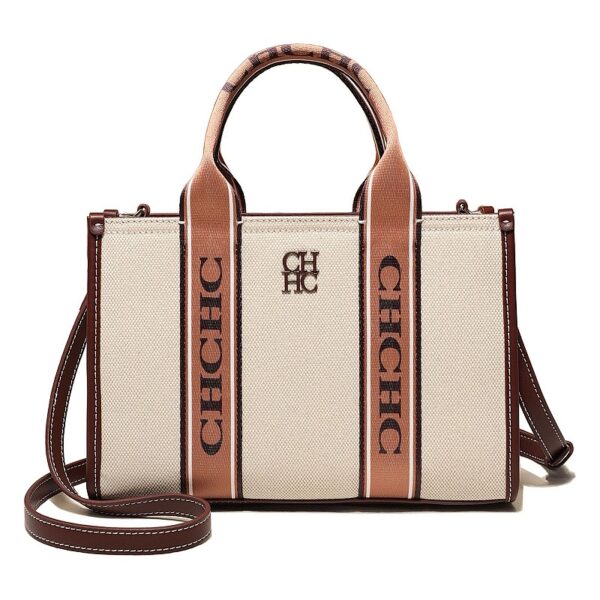 240396-S-Coffee1 Women's Large Capacity Handbag/Crossbody Bag, Knitted Shoulder Bag
