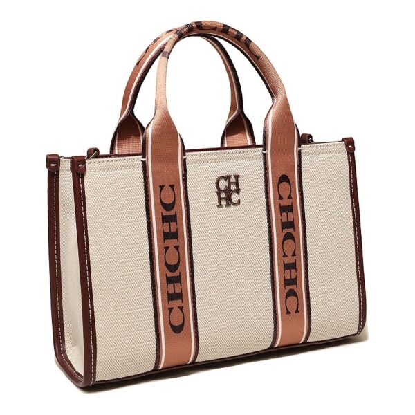 240396-S-Coffee3 Women's Large Capacity Handbag/Crossbody Bag, Knitted Shoulder Bag