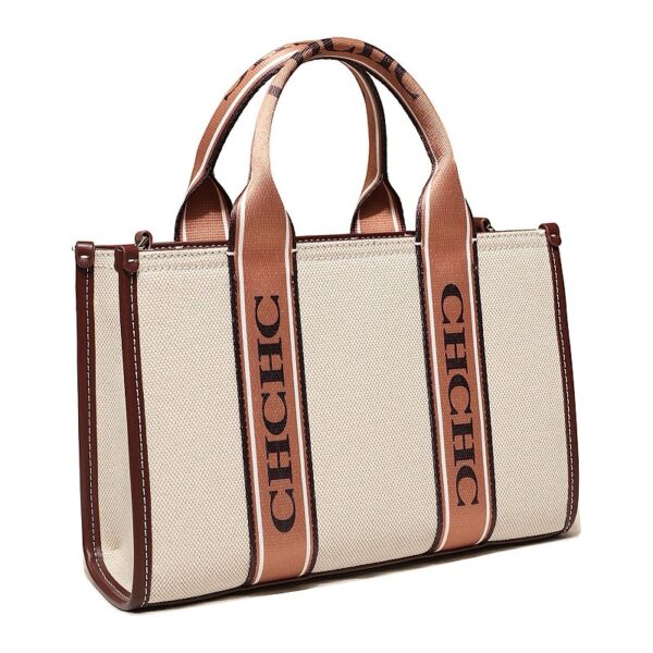 240396-S-Coffee4 Women's Large Capacity Handbag/Crossbody Bag, Knitted Shoulder Bag