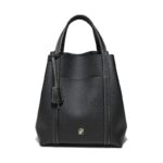 Women's open-top handbag, bucket bag, shoulder bag
