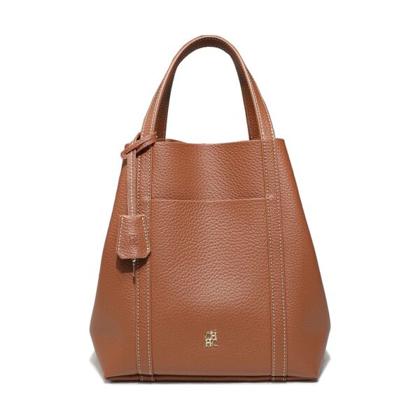 Women's open-top handbag, bucket bag, shoulder bag
