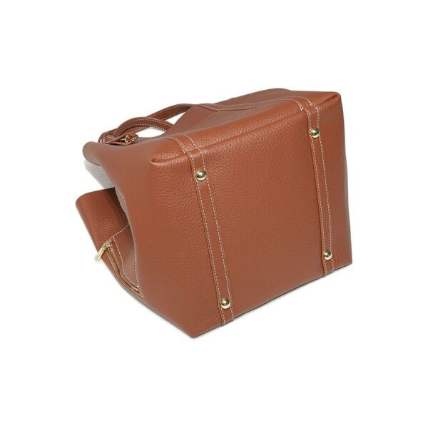 Women's open-top handbag, bucket bag, shoulder bag