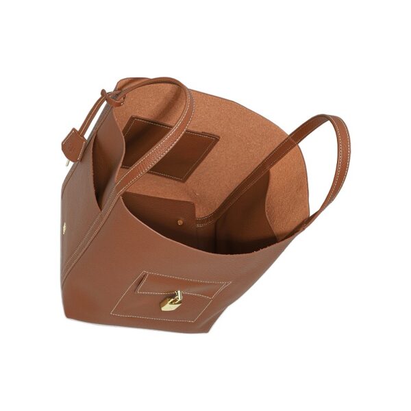 Women's open-top handbag, bucket bag, shoulder bag