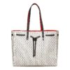 Women's large-capacity handbag/drawstring design handbag/letter print shoulder bag