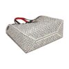 Women's large-capacity handbag/drawstring design handbag/letter print shoulder bag