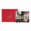 CA10-DP-Coffee-07 Z-Fold Monogram Trifold Wallet