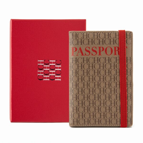 Passport Holder & Card Wallet with Elastic Closure