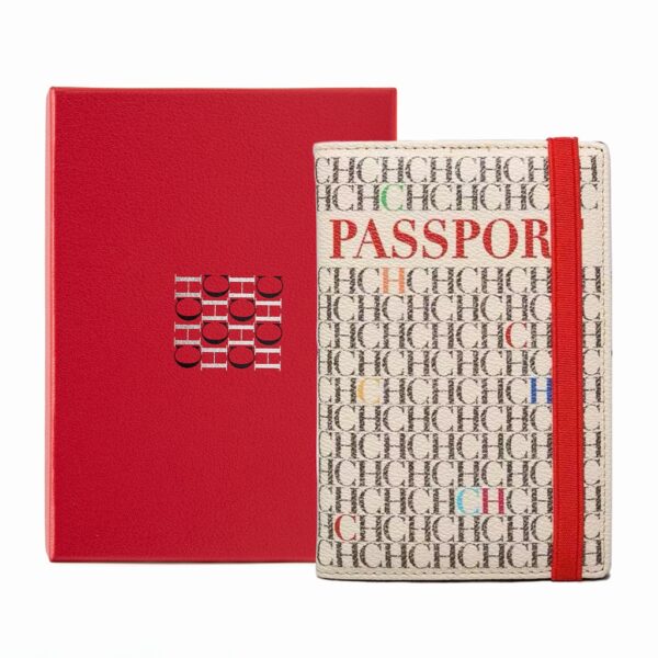 Passport Holder & Card Wallet with Elastic Closure
